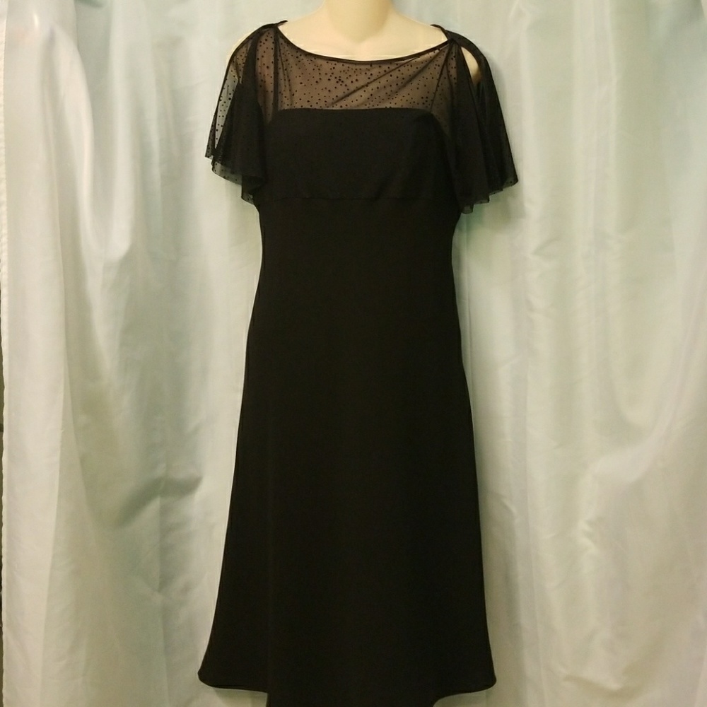 Evan Picone Black Dress